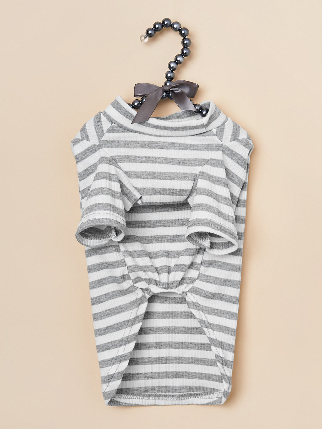 New Pet Clothes Spring And Summer Striped T-Shirt Cute Style Pomeranian VIP Puppy Clothing
