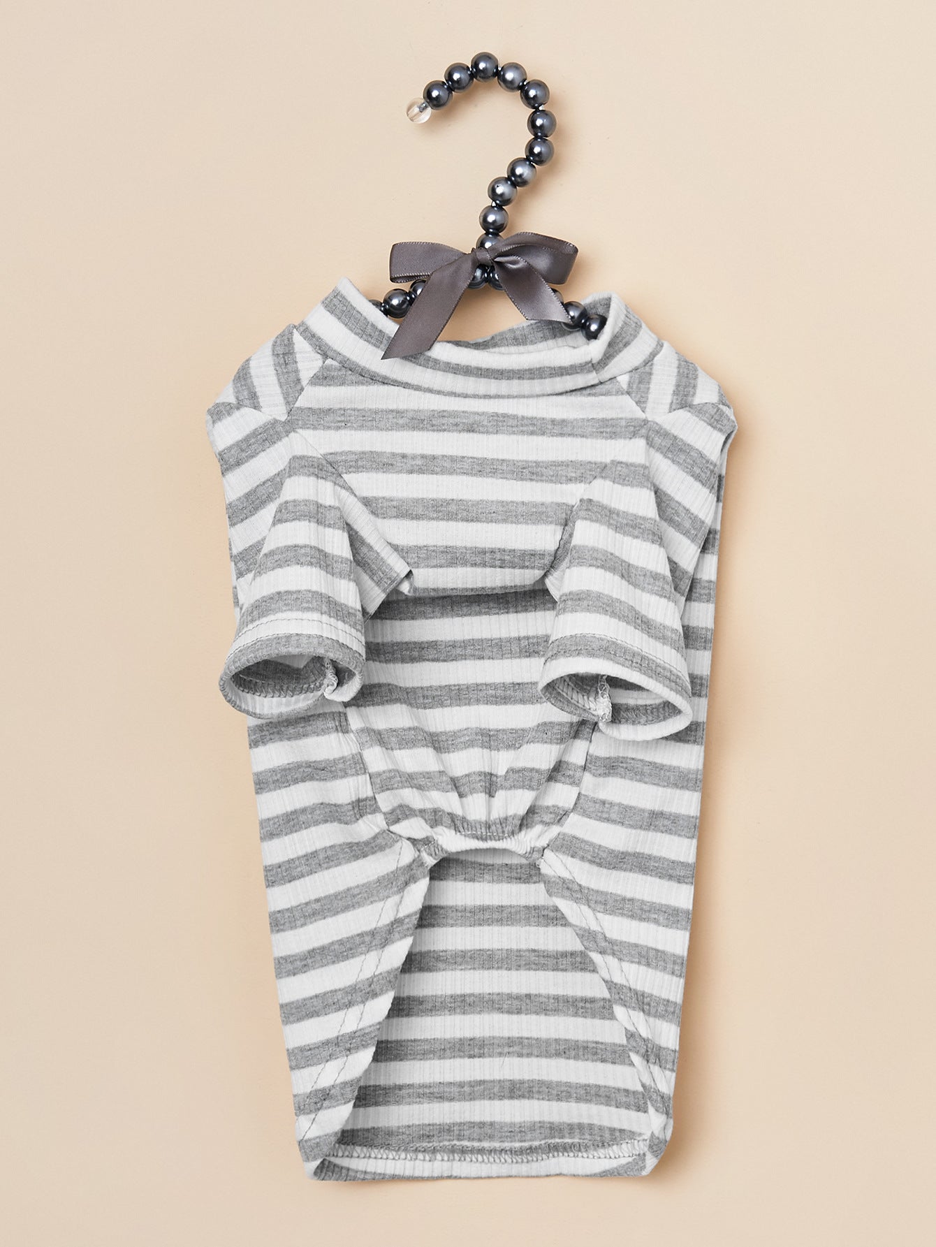 New Pet Clothes Spring And Summer Striped T-Shirt Cute Style Pomeranian VIP Puppy Clothing