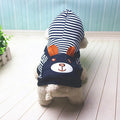 Fashion Striped Pet Dog Clothes for Dogs Coat Hoodie Sweatshirt Winter Ropa Perro Dog Clothing Cartoon Pets Clothing